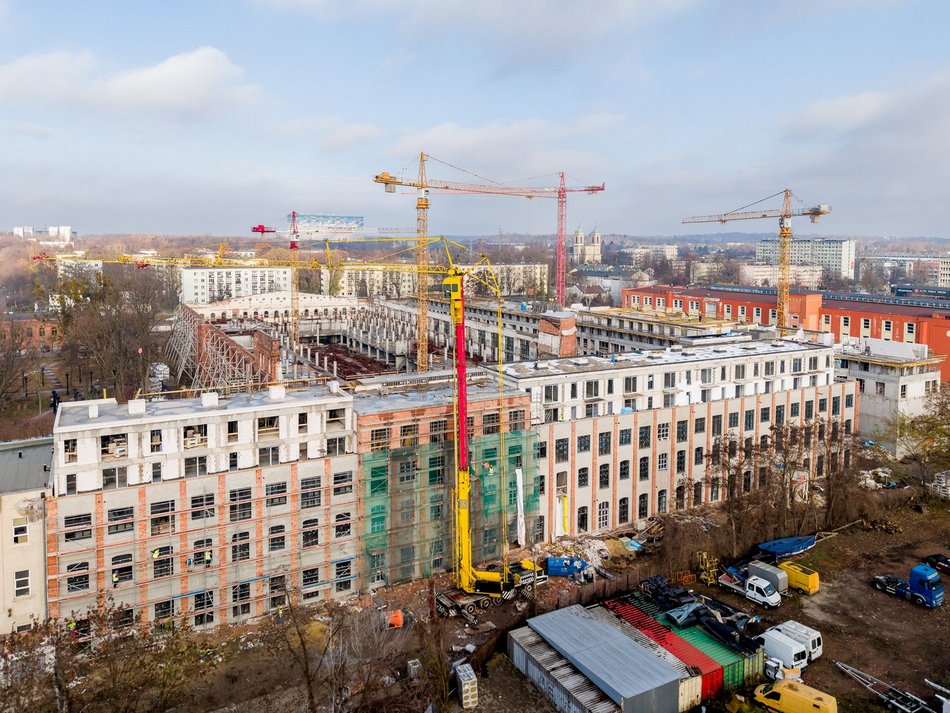 WIMA w Łodzi zmienia się z dnia na dzień