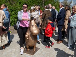Muminek odsłonięty! Nowa rzeźba na Szlaku Łódź Bajkowa