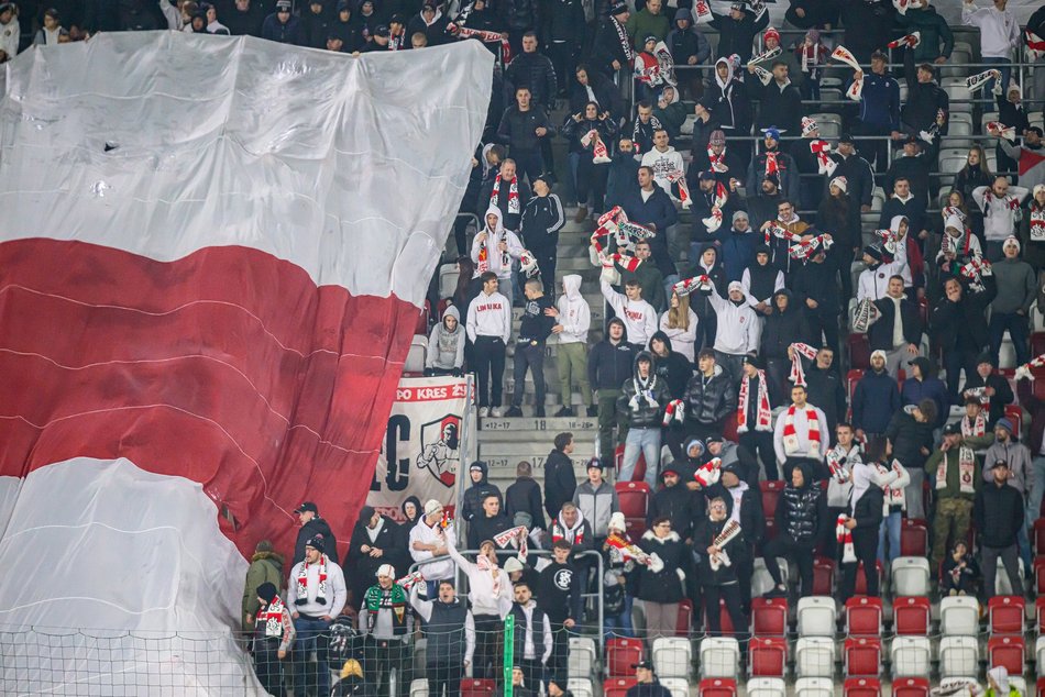 Łódź. Kibice na meczu ŁKS Łódź - Śląsk Wrocław. Byłeś/aś? Znajdź się w galerii