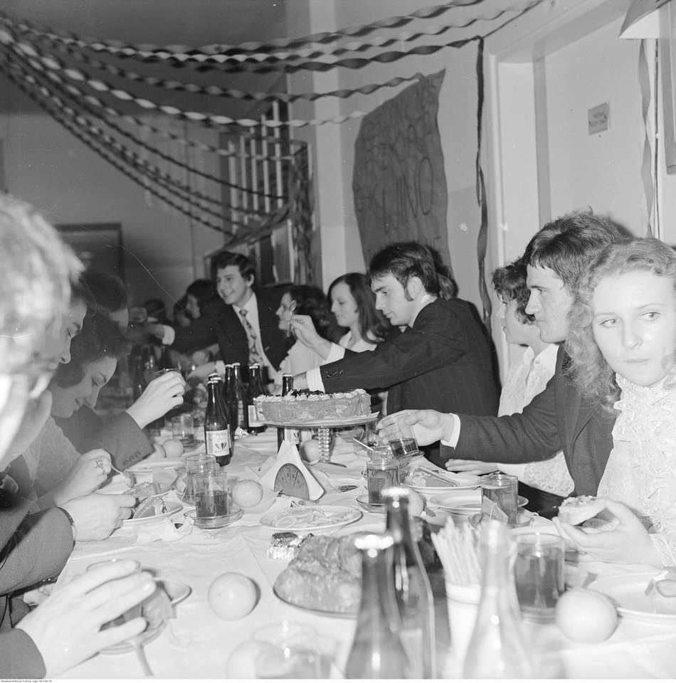 Łódź. Studniówki dawnych lat