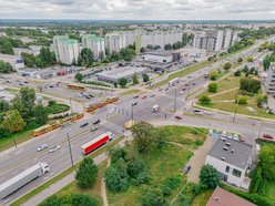 Łódź. Ulica Aleksandrowska