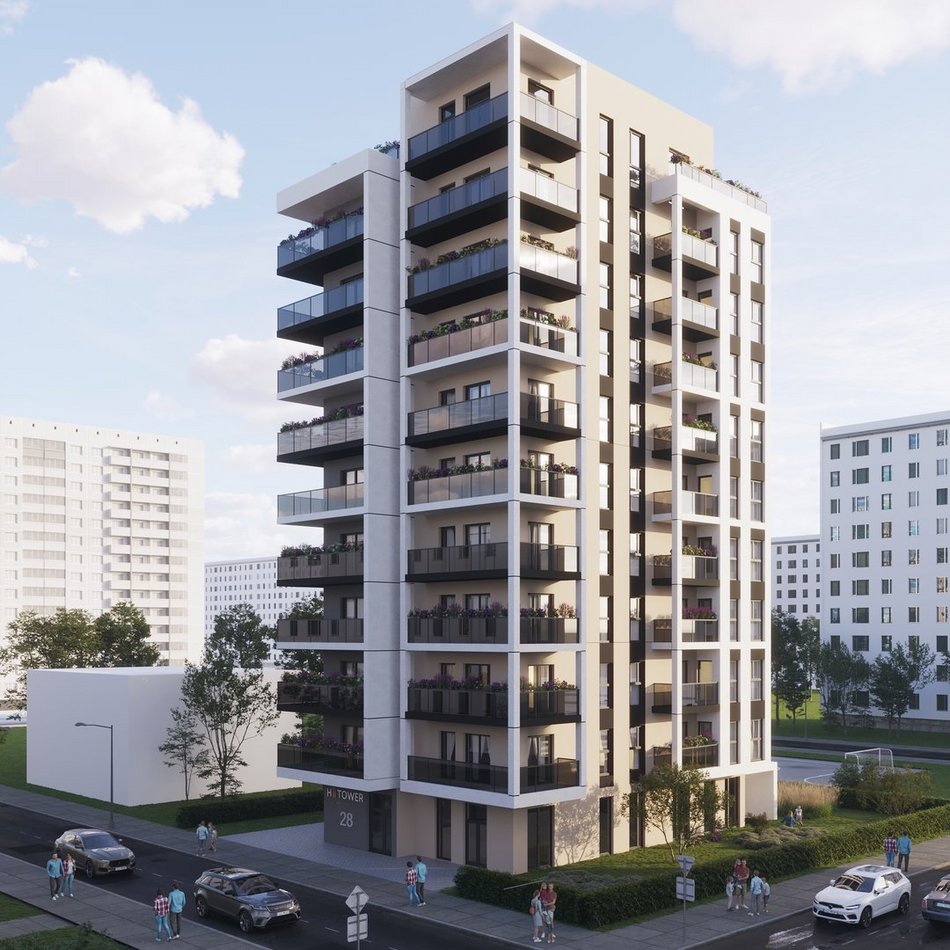 Łódź. Nowe mieszkania na Górnej w Łodzi. Taras widokowy hitem inwestycji