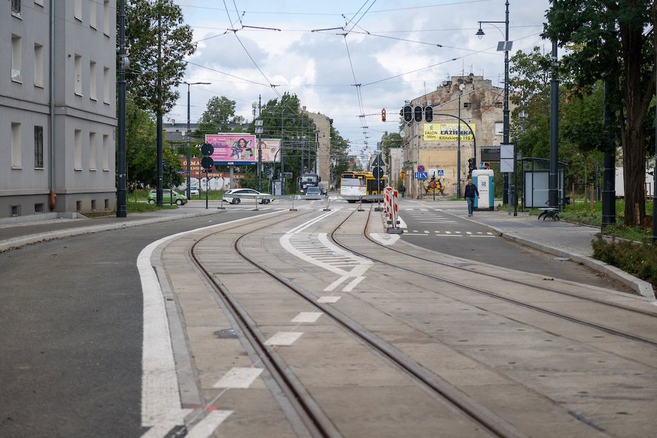 Łódź. Koniec remontu na skrzyżowaniu Przybyszewskiego i Kilińskiego w Łodzi. Trwają odbiory techniczne
