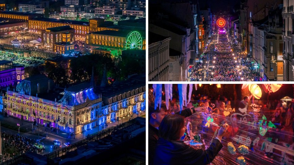 Łódź. TOP 25 zdjęć z drugiego dnia Light Move Festival 2025