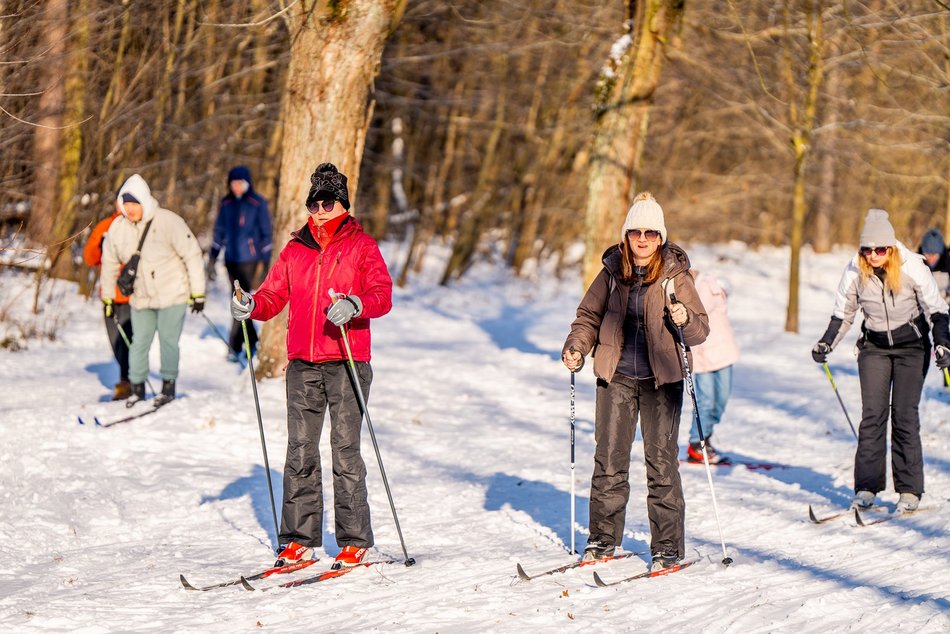 Łódź. Zajęcia z narciarstwa biegowego