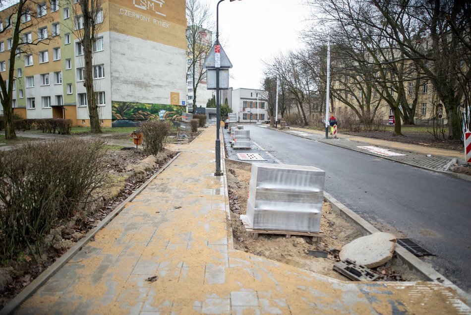 Łódź. Remont Leczniczej dobiega końca
