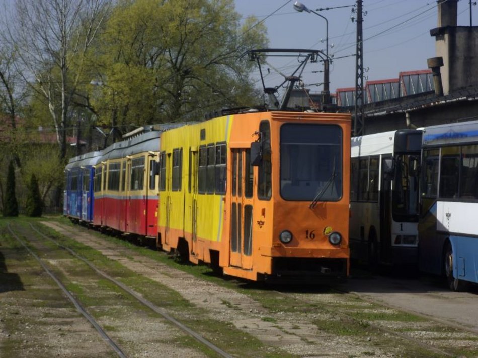 Łódź. Historia zajezdni Helenówek