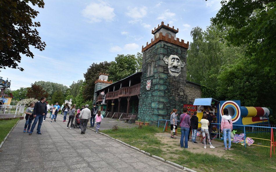 Dawny lunapark w Łodzi