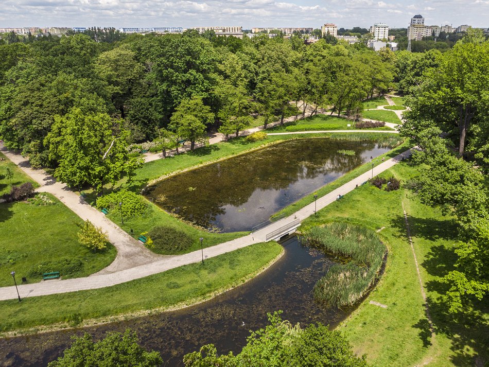 Park Helenów w Łodzi