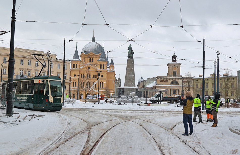 Specjalistyczny tramwaj testował torowisko