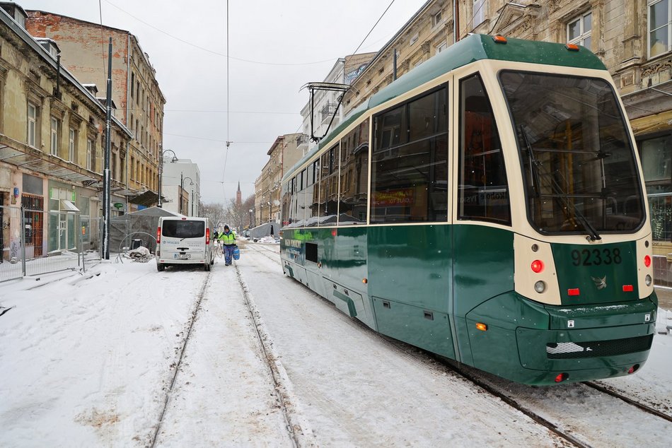 Specjalistyczny tramwaj testował torowisko