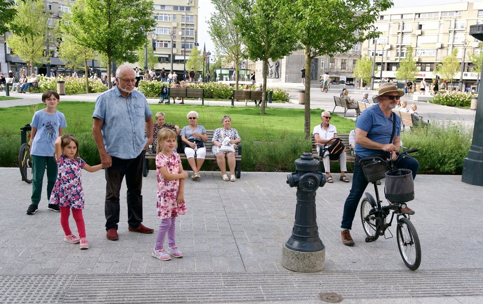 Plac Wolności w Łodzi