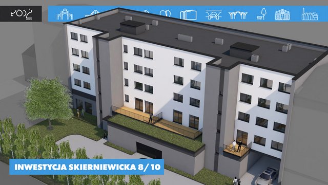 Nowe mieszkania w Łodzi. Miasto razem z WTBS buduje kolejny blok [WIZUALIZACJE]