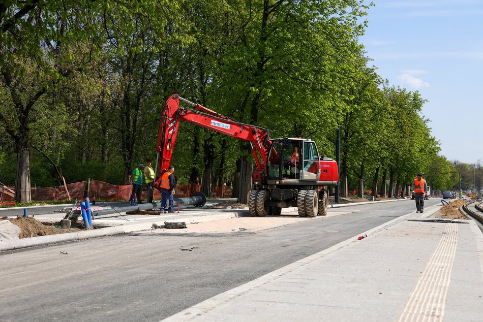 Bulwary Północne - koniec remontu na nitce północnej