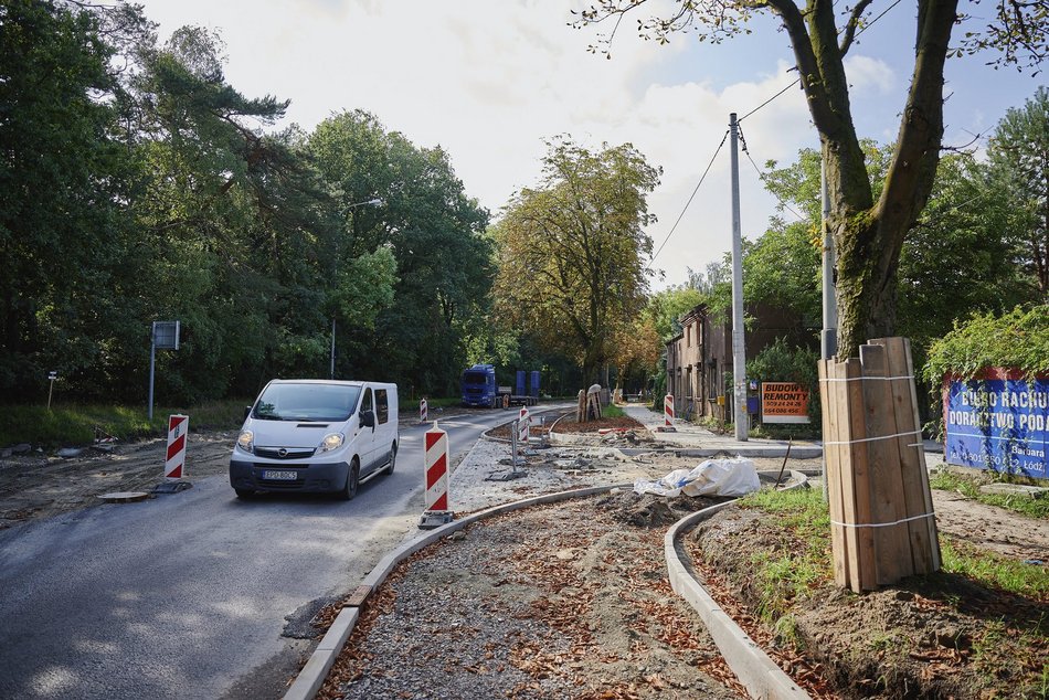 Krakowska w trakcie remontu