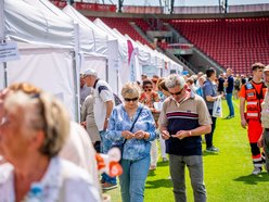 Huczny finał Senioraliów 2026 w Łodzi. Jolanta Kwaśniewska, zajęcia fitness, stoiska i inne