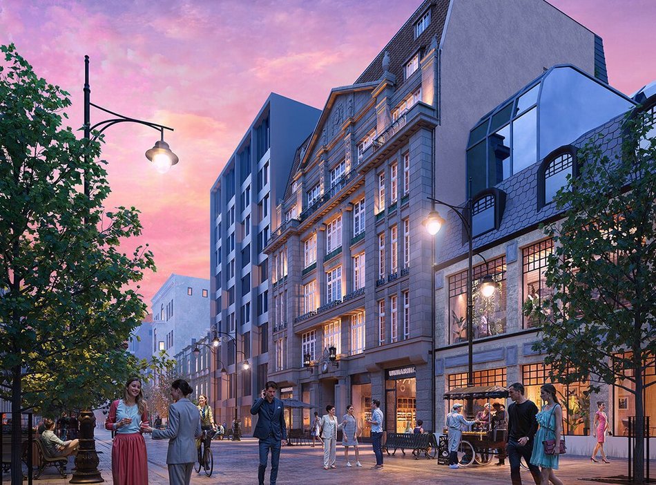 Łódź. Remont Kamienicy Siemensa w Łodzi postępuje. Niebawem znikną rusztowania!