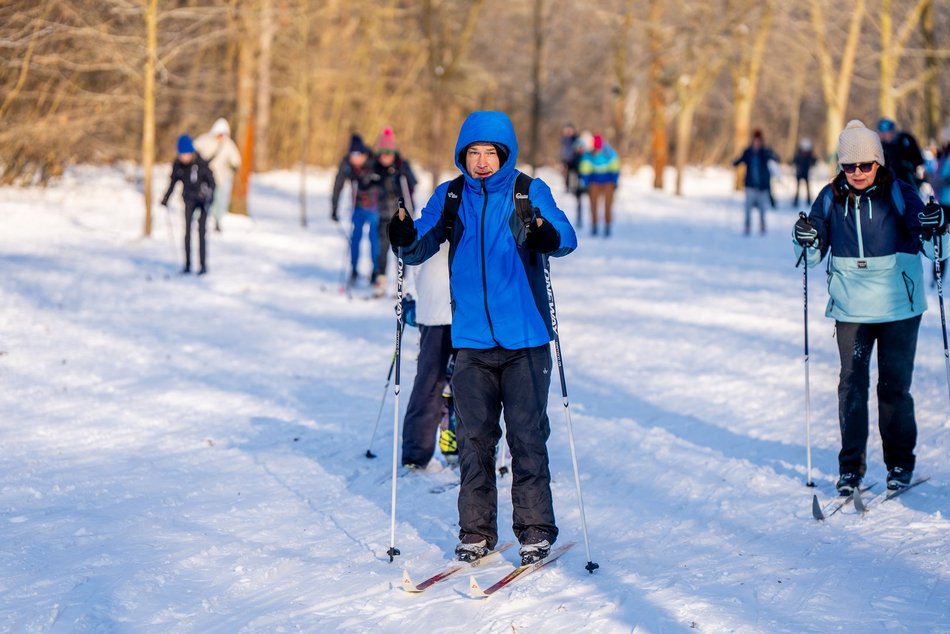 Łódź. Zajęcia z narciarstwa biegowego