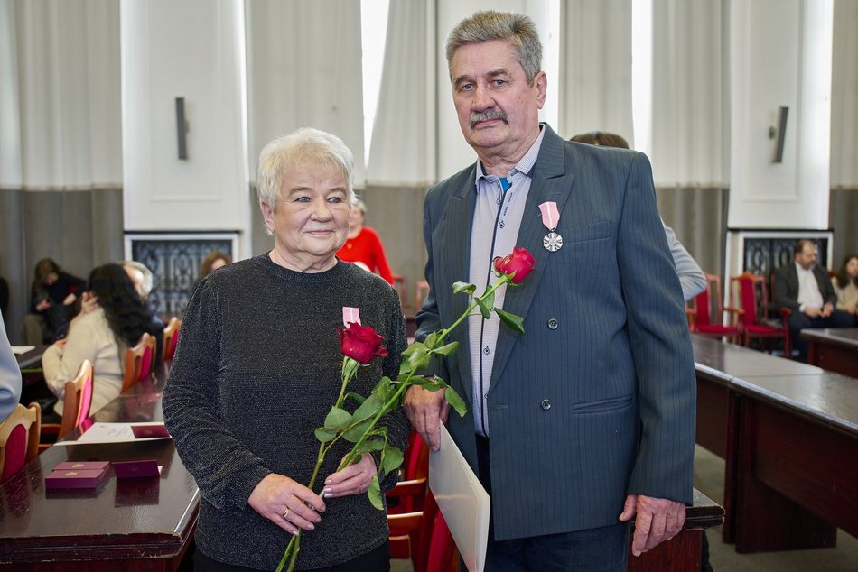 Małżeństwa z Łodzi uhonorowane medalami za wieloletnie pożycie