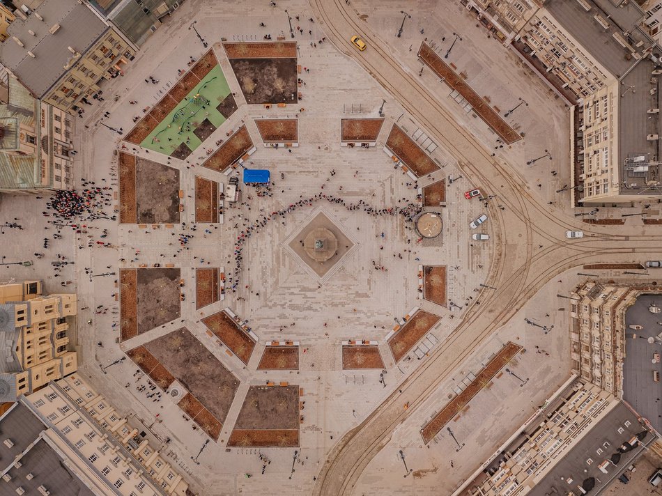 Plac Wolności otwarty