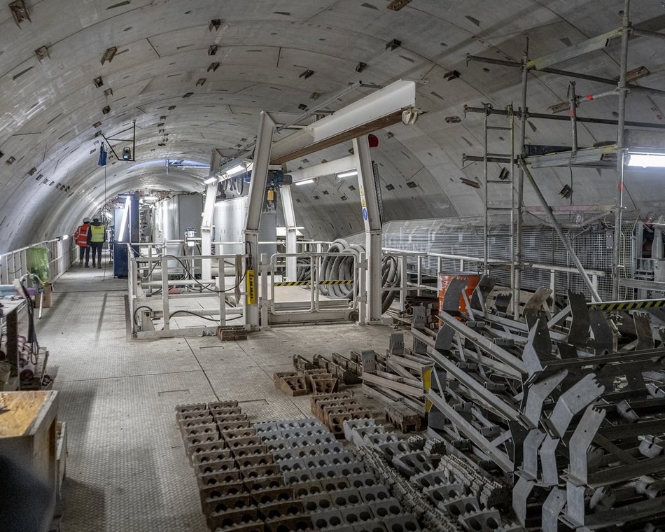 metro lodz tunel srednicowy