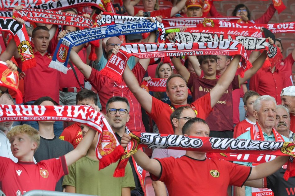Kibice na meczu Widzewa Łódź kontra GKS Katowice. Byłeś/aś? Znajdź się w galerii