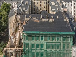 Zawalona kamienica przy Kilińskiego 49