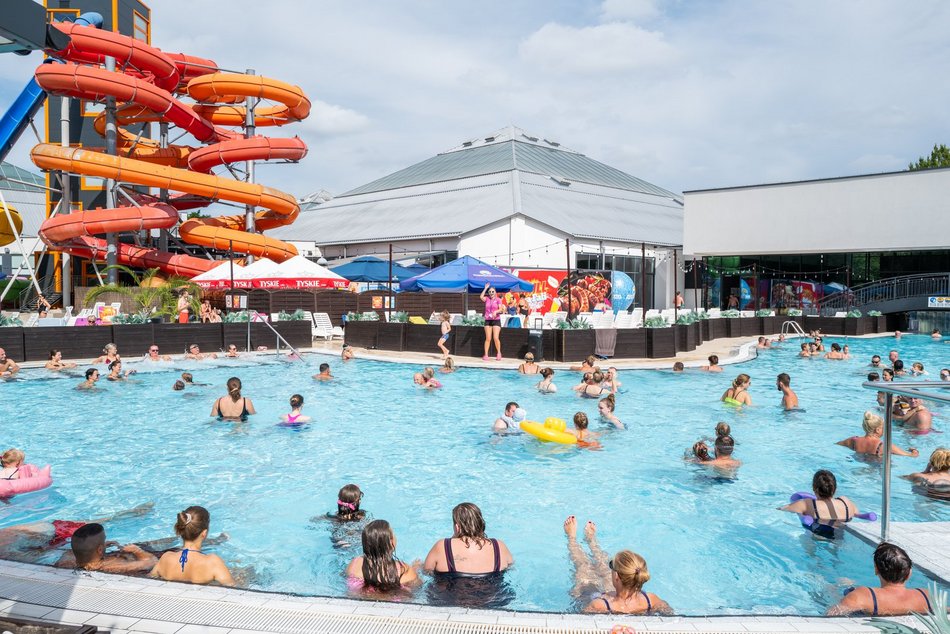 Zakończenie wakacji w Aquaparku Fala
