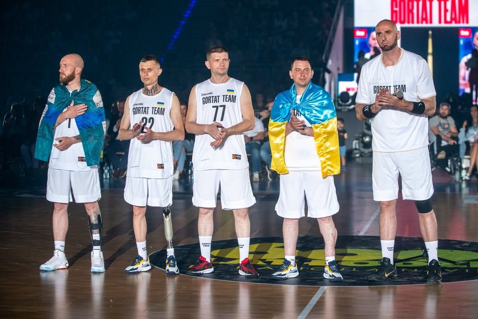 Zdjęcia z meczu Marcina Gortata w Atlas Arenie