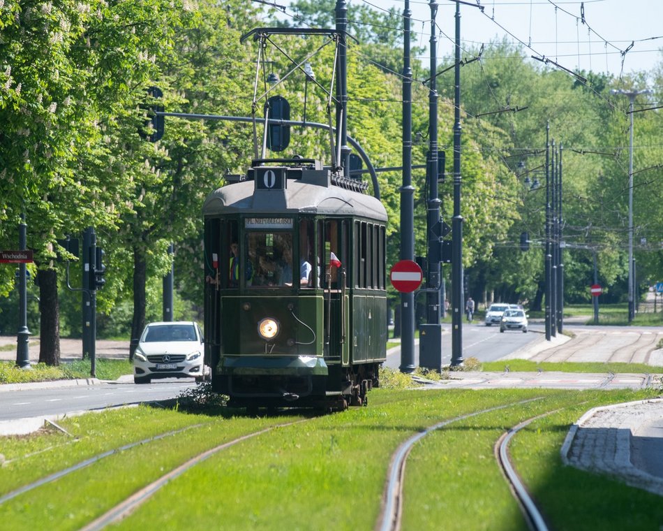 Zabytkowy tramwaj Łódzkich Linii Turystycznych