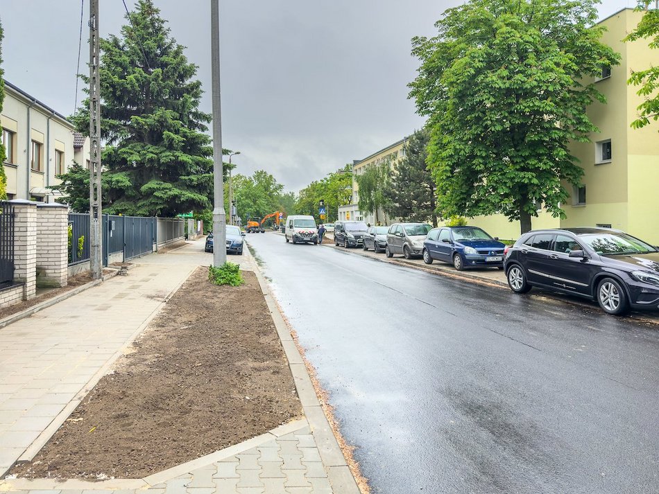 Łódź. Remont ul. Anczyca w Łodzi