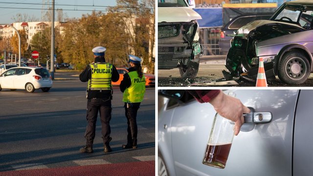 Rok 2025 na drogach w Łódzkiem. Wzrost liczby kolizji i pijanych kierowców [RAPORT]