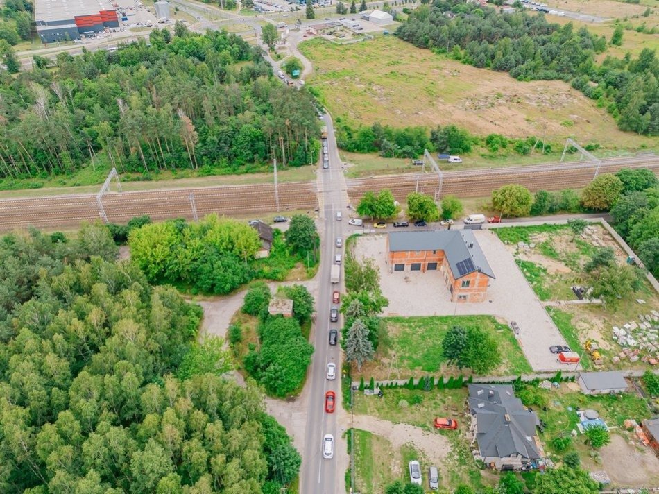 Łódź. Przejazd na ul. Malowniczej obecnie