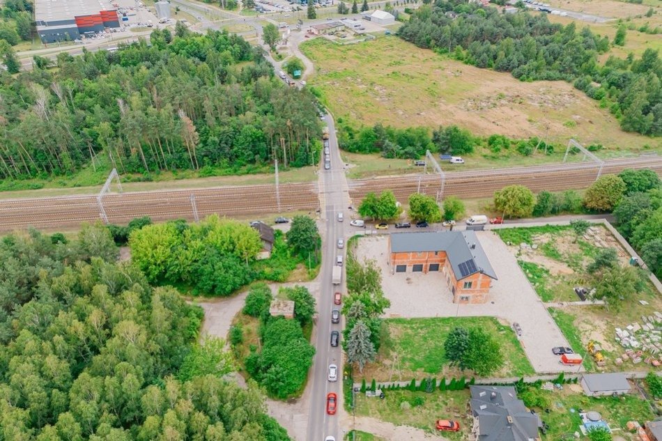 Łódź. Przejazd na ul. Malowniczej obecnie