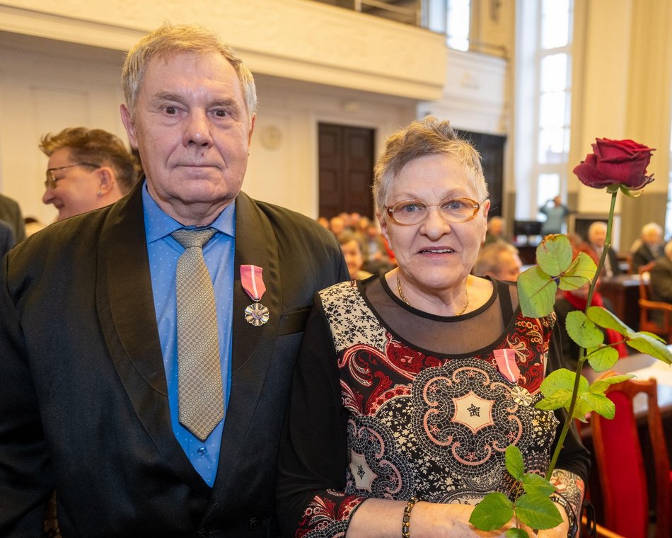 Łódź. Medale za długoletnie pożycie małżeńskie