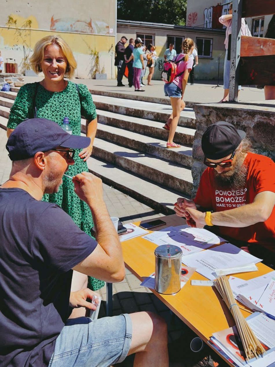 Piknik rodzinny na Karolewie