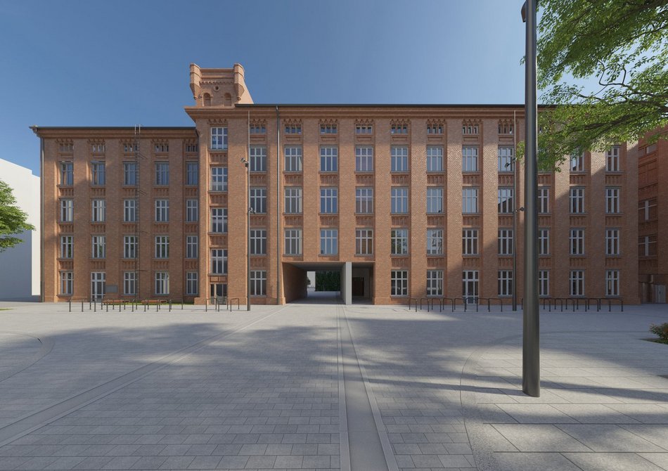 Fabryka przy Sienkiewicza 61 A - wizualizacja
