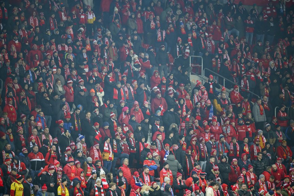 Widzew Łódź - Stal Mielec kibice