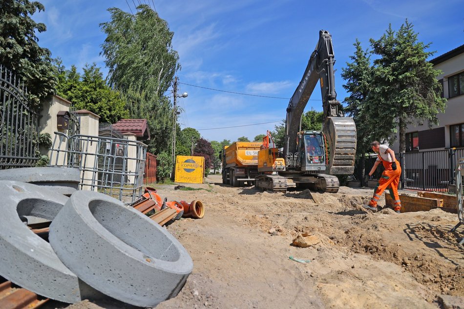 Wiślicka w przebudowie