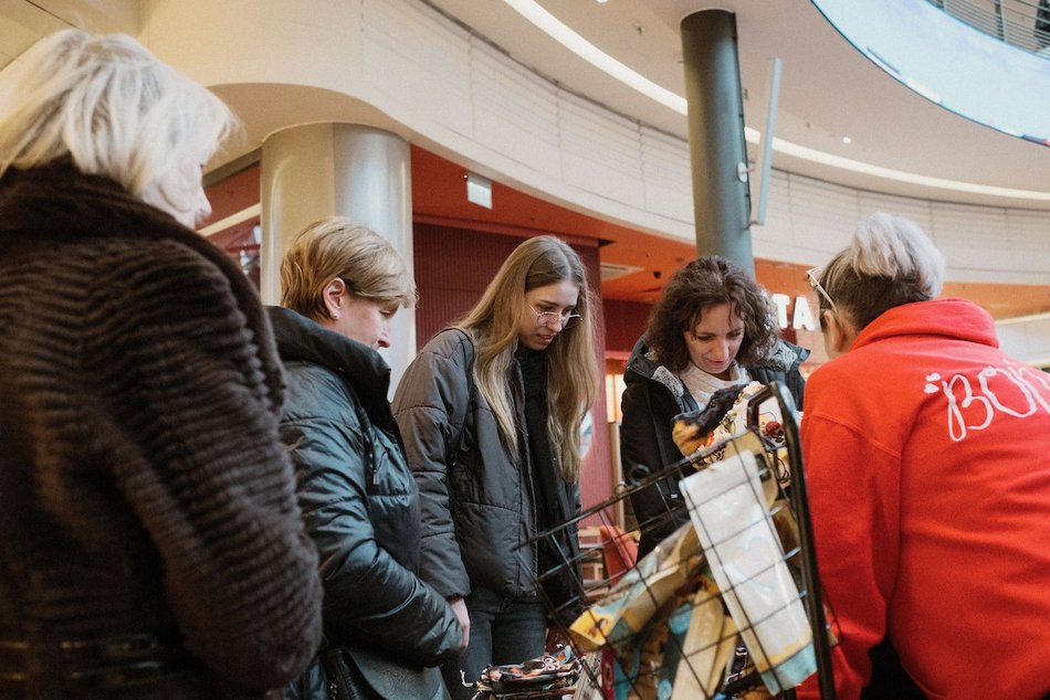 Łódź. Psi Targ w Manufakturze