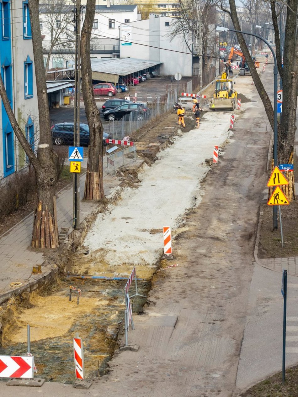 Łódź. Remont Tuszyńskiej. Zmiany widać gołym okiem