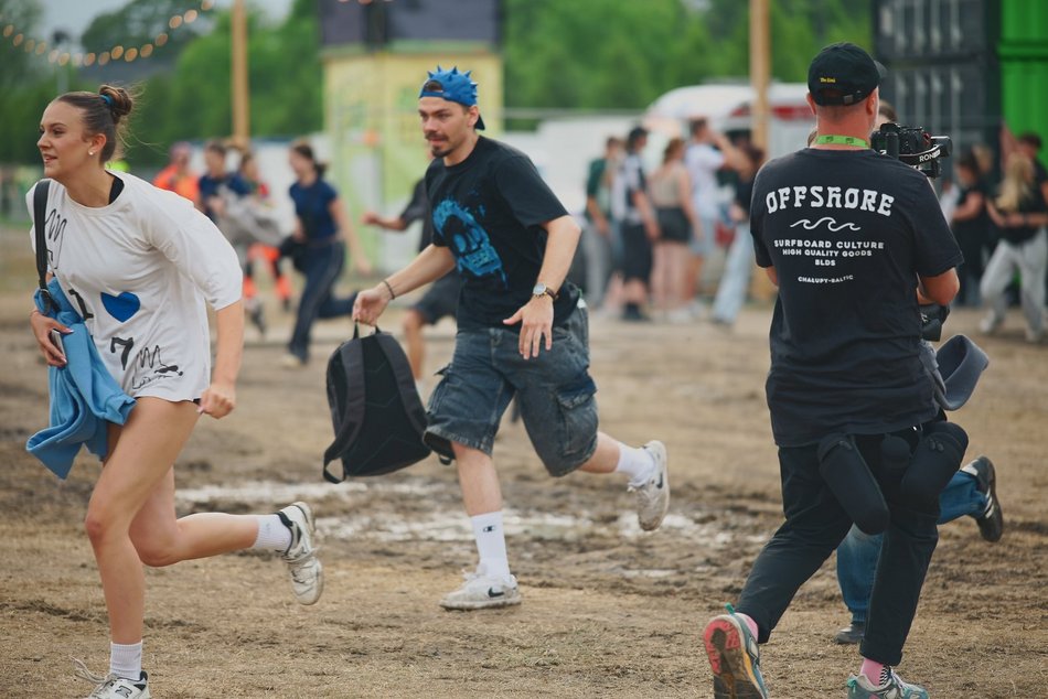 Deszcz im niestraszny! Pierwsi festiwalowicze rozpoczęli trzeci dzień Łódź Summer Festival 2025!