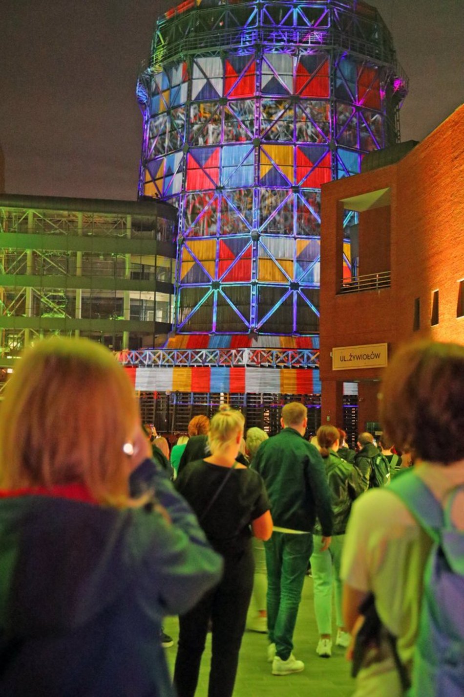 festiwal światła w Łodzi
