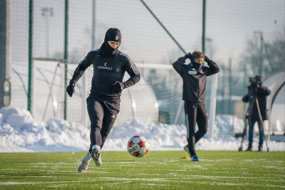 Łódź. Kierunek Ekstraklasa! Piłkarze ŁKS Łódź rozpoczęli zimowe przygotowania