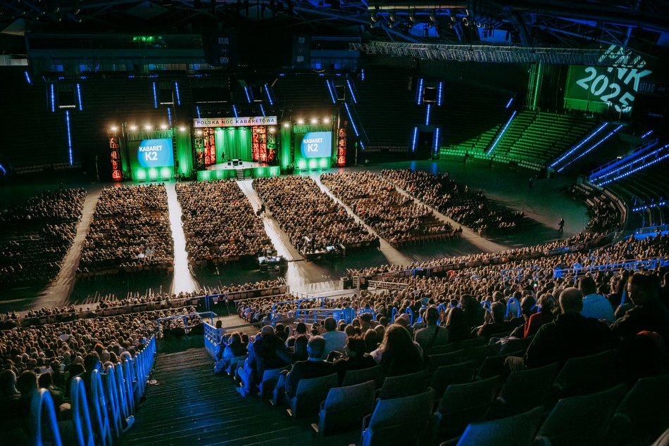 Łódź. Polska Noc Kabaretowa w Łodzi. Prawdziwa uczta humoru i tłumy w Atlas Arenie