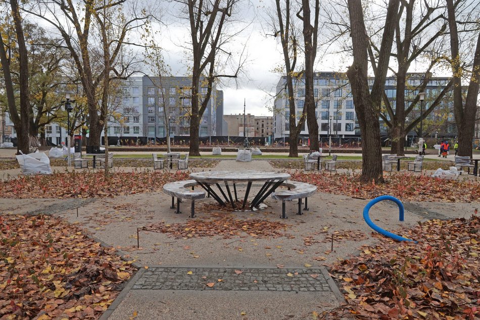 Remont parku Staromiejskiego