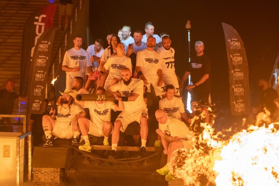Mecz Gortat Team vs NATO w Łodzi. Czołgi, płomienie i masa sportowych emocji!