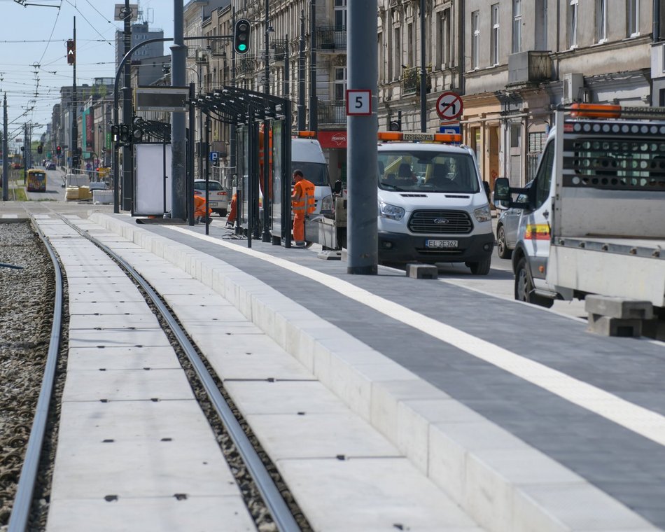 Zachodnia. Nowe przystanki już prawie gotowe