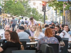 Tłumy łodzian i turystów na Piotrkowskiej