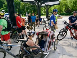 Pierwsza wycieczka rowerowa z Zieloną Łodzią w 2024 r.